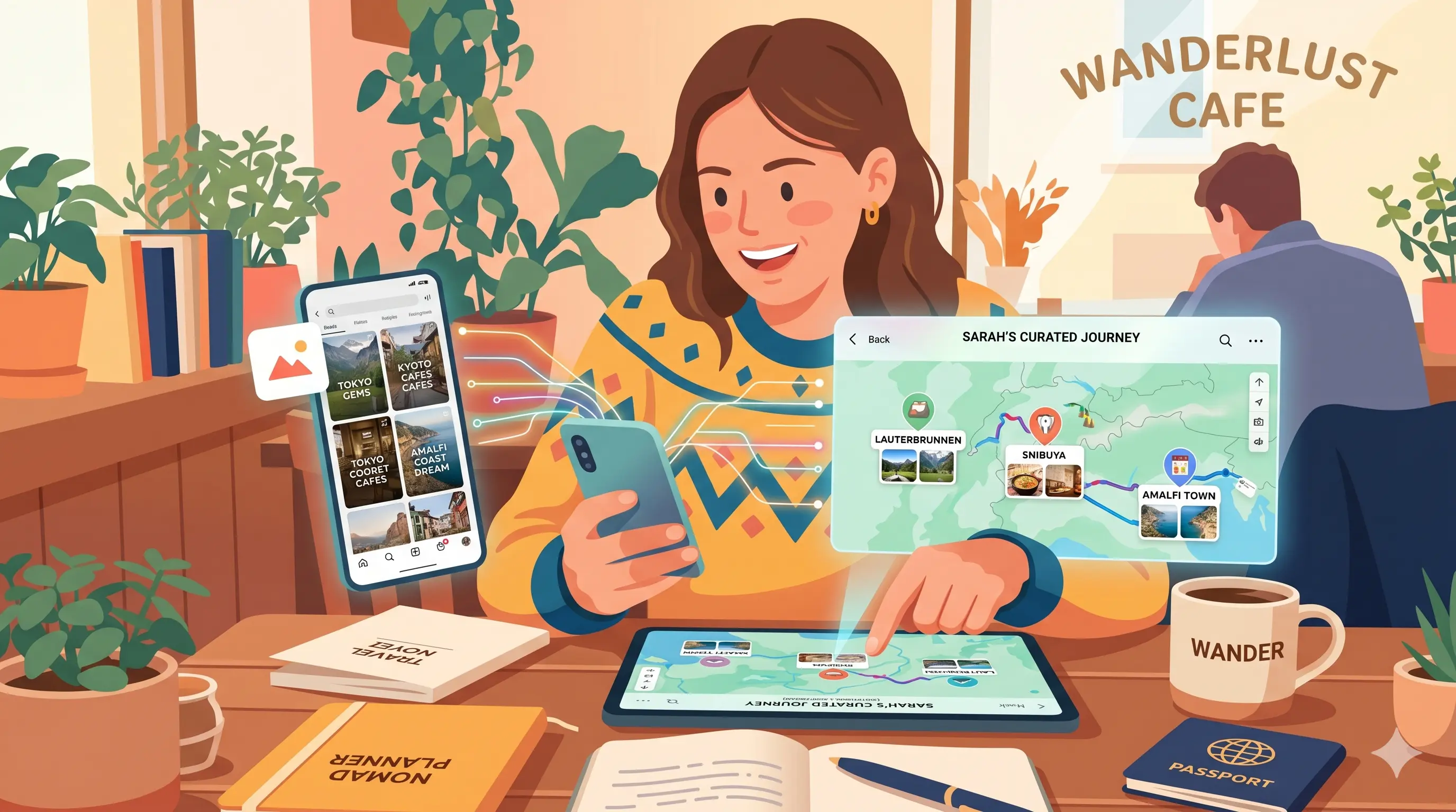 Building a trip list from saved TikTok and Instagram travel videos